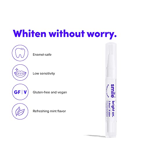 SmileDirectClub Pro Teeth Whitening Gel System with LED Light - 4 Pack Pens a...
