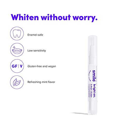 SmileDirectClub Teeth Whitening Kit with LED Light – 4 Pack Gel Pens – Profes...