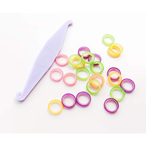 300 Pcs SmileTech Dental Teeth Gaps 6.5 OZ Heavy Neon 3/16 Dental Colored Tee...