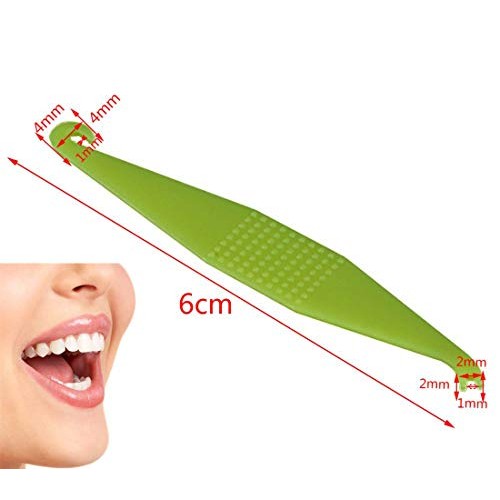 300 Pcs SmileTech Dental Teeth Gaps 6.5 OZ Heavy Neon 3/16 Dental Colored Tee...