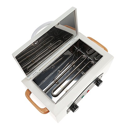 High Temperature Metal Tool Cleaning Box, 110V 300W 1.5L with Timer Manicure ...