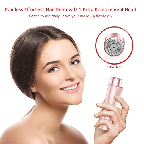 Facial Hair Remover for Women, Smity Waterproof Hair Removal Women's Painless...