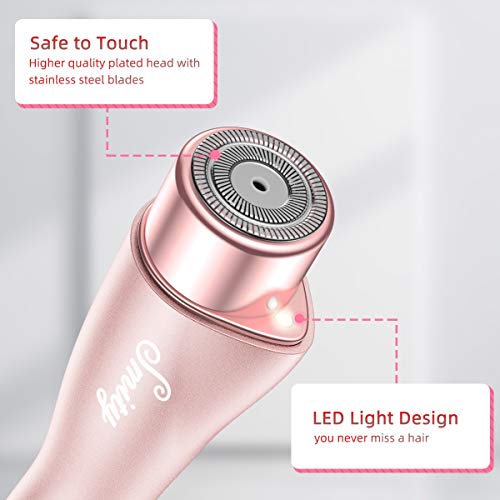 Facial Hair Remover for Women, Smity Waterproof Hair Removal Women's Painless...