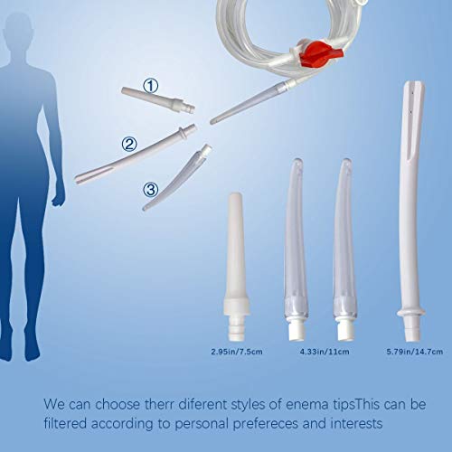 Smokitcen Coffee Enema Bucket Kit Stainless Steel 2 Quart Capacity for Cleans...