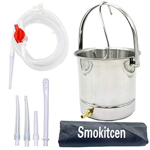 Smokitcen Coffee Enema Bucket Kit Stainless Steel 2 Quart Capacity for Cleans...