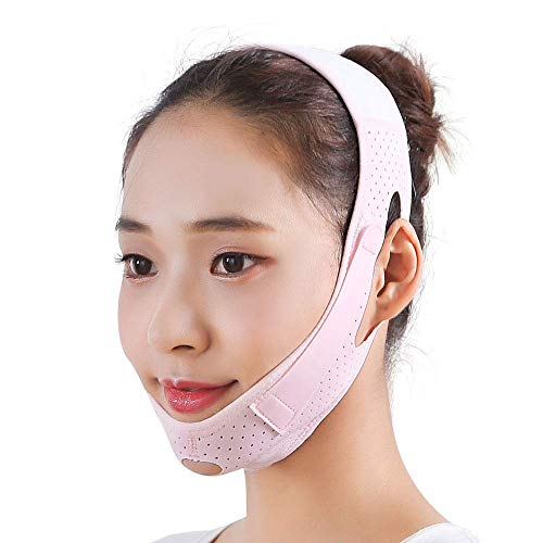 Face Lifting Belt, Double Chin Reducer, Facial Intense Lifting Slim Belt Doub...