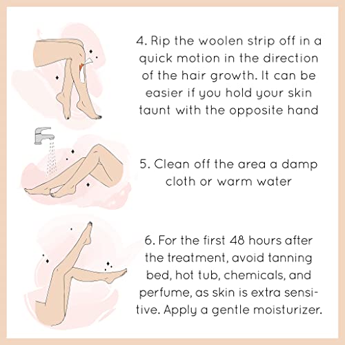 Smooth Lab, Sugar Wax Hair Removal Kit - Sugar Waxing Kit for Sensitive Skin ...