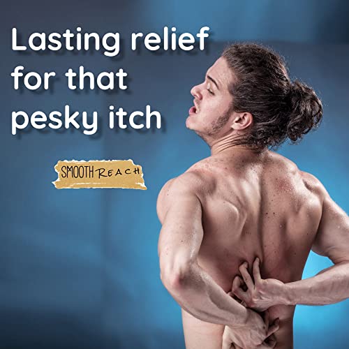 Back Scratcher & Lotion Applicator for Back and Legs; Long Handle Roller Spon...