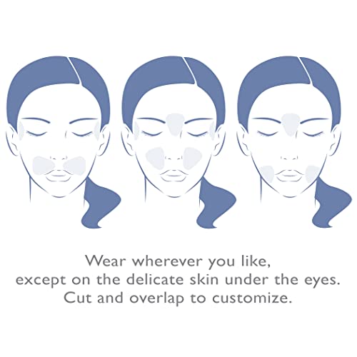 Facial Smoothies TRIANGLE Wrinkle Remover Strips, 108 Triangular Anti-Wrinkle...