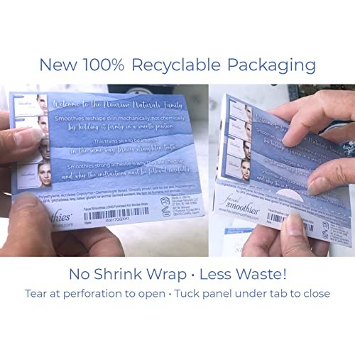 Facial Smoothies TRIANGLE Wrinkle Remover Strips, 108 Triangular Anti-Wrinkle...