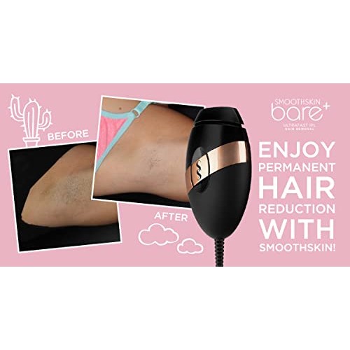 SmoothSkin Bare Plus Ultrafast IPL Laser Permanent Hair Removal for Women & M...