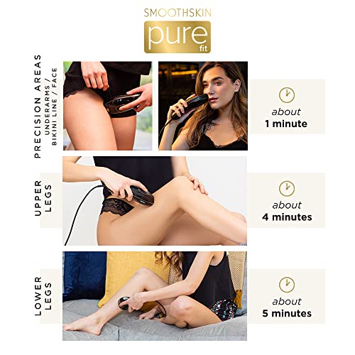 SmoothSkin Pure FIT Intelligent Ultrafast IPL Laser Permanent Hair Removal fo...