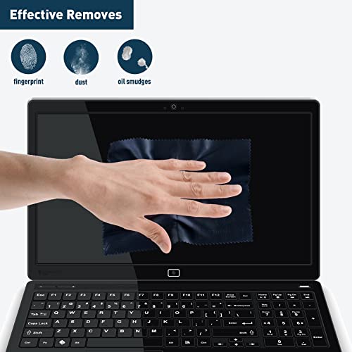 12 Pack Assorted Colors Microfiber Cleaning Cloths - Cleans Lenses, Glasses, ...