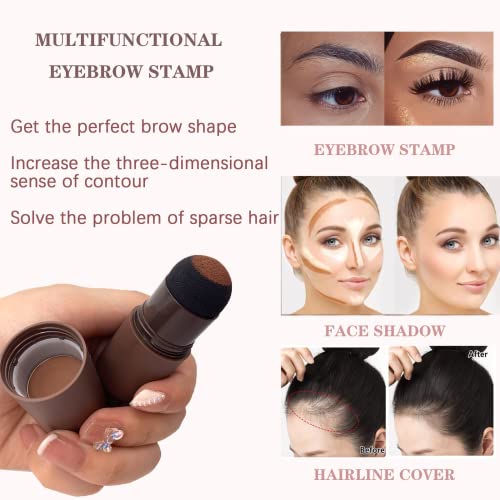 Eyebrow Stamp Stencil Kit Brow Stamp And Shaping Kit Waterproof Eyebrow Stamp...