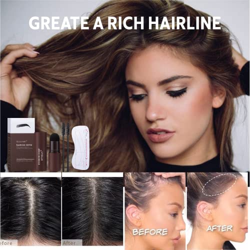 Eyebrow Stamp Stencil Kit Brow Stamp And Shaping Kit Waterproof Eyebrow Stamp...