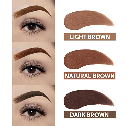 Eyebrow Stamp Stencil Kit One Step Brow Stamp Shaping Kit Waterproof Brow Sta...