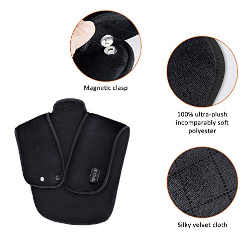 Heating Pad for Neck and Shoulders, Heating Pad for Back Pain Relief, 2 Heat ...