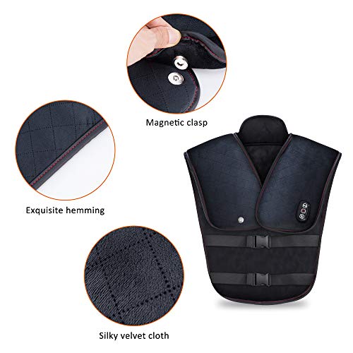 Snailax Heating Pads for Neck and Shoulders-Large Heat Wrap with Fast Heating...