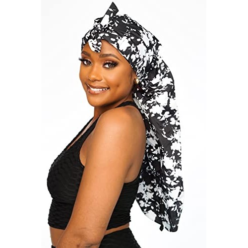 Shower Cap (Black and White)