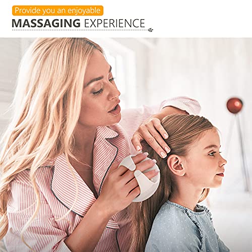 Hair Scalp Massager Shampoo Brush, Sndyi Soft Silicone Scalp Brush for Hair W...