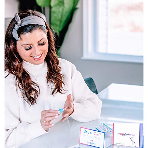 SneakPeek® DNA Test Gender Prediction - Know Baby’s Gender at 7 Weeks with 99...