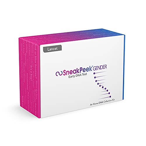 SneakPeek® DNA Test Gender Prediction - Know Baby’s Gender at 7 Weeks with 99...