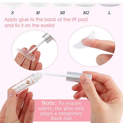 Lash Lift Kit, Eyelash Perm Kit Lash Extensions Curling Suitable for Makeup S...