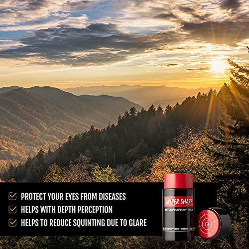 Sniper Sharp Eye Vitamin Supplement with Lutein, Zeaxanthin, and Meso-Zeaxant...