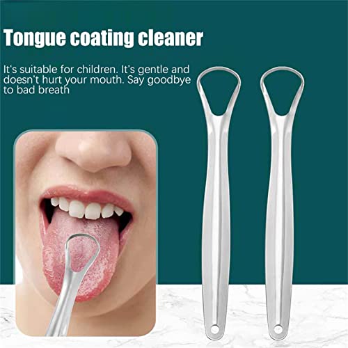 Tongue Scraper, Fresher Breath in Seconds, 100% BPA Free, Reduce Bad Breath, ...