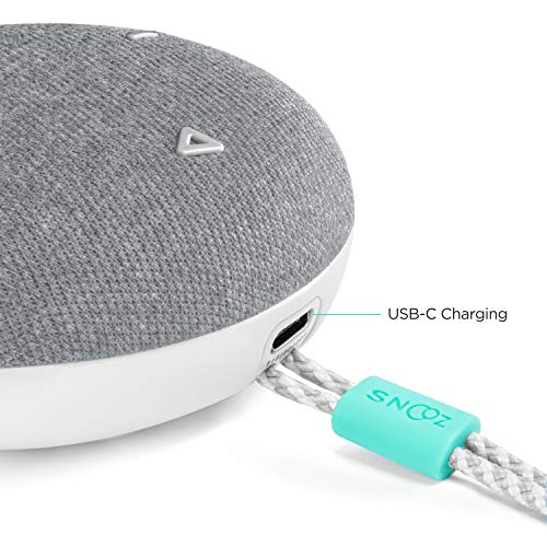 SNOOZ Go - Travel White Noise Sound Machine - Portable, Non-Looping White Noi...