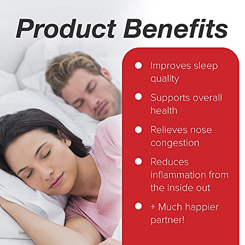 Snore Stop Snoring Solution Starter Kit, Natural Anti-Snoring Aid, Snoring Re...