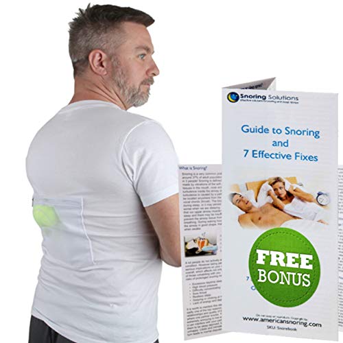 Stop Snoring T-Shirt - Snore Stopper - Most Comfortable Snoring Aid. Health E...