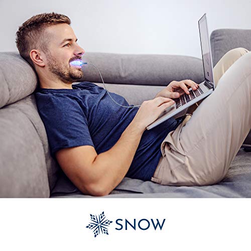 SNOW Teeth Whitening Kit with LED Light | Complete at Home Whitening System -...