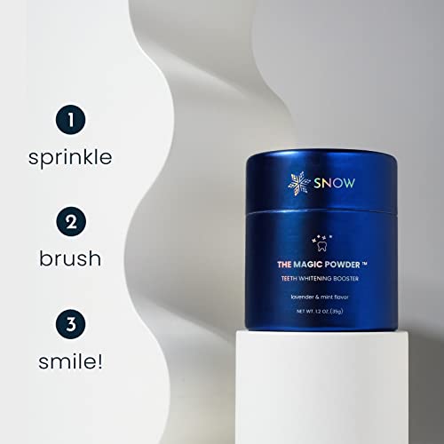 SNOW Teeth Whitening Magic Powder - Teeth Whitening Kit Alternative - Tooth S...