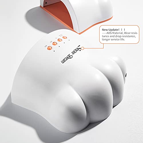 UV LED Nail Lamp, SnowDream 24/48W Convertible Gel Nail Light Curing Lamp Nai...