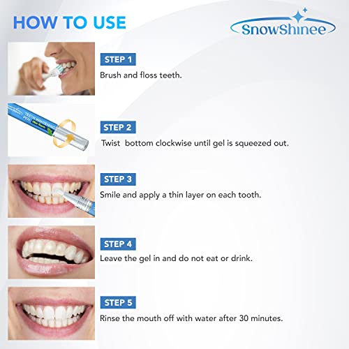 Teeth Whitening Pen - Teeth Stain Remover to Whiten Teeth - Effective & Painl...