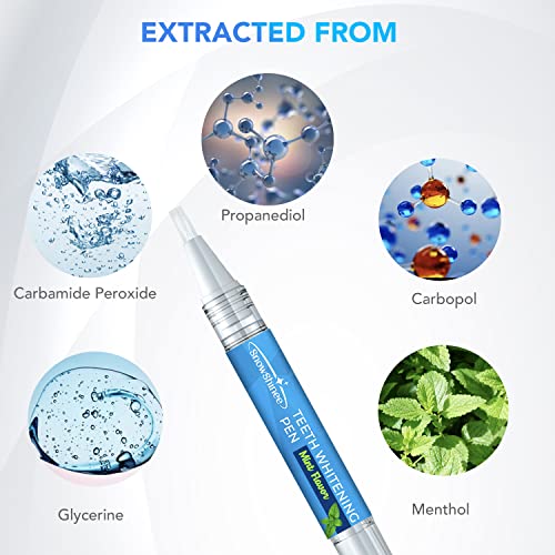 Teeth Whitening Pen - Teeth Stain Remover to Whiten Teeth - Effective & Painl...