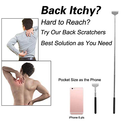 Snowyee Backscratchers, Back Scratcher for Women Men 3PCS Includes Bearclaw H...