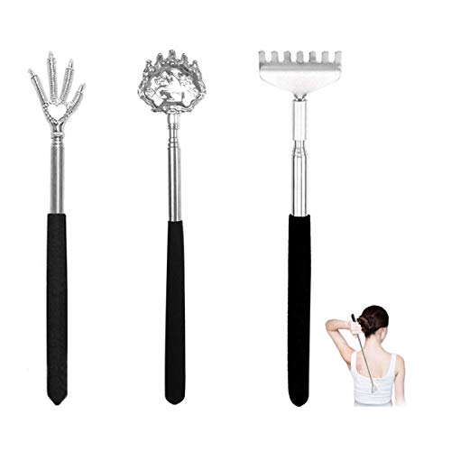 Snowyee Backscratchers, Back Scratcher for Women Men 3PCS Includes Bearclaw H...