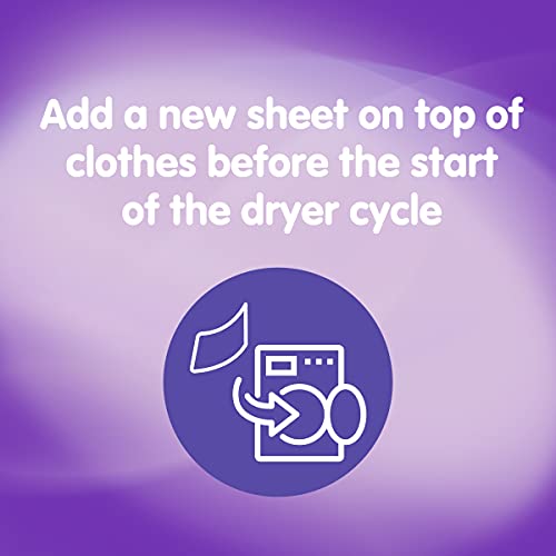 Snuggle Exhilarations Fabric Softener Dryer Sheets, Lavender & Vanilla Orchid...