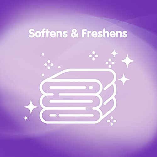 Snuggle Exhilarations Fabric Softener Dryer Sheets, Lavender & Vanilla Orchid...