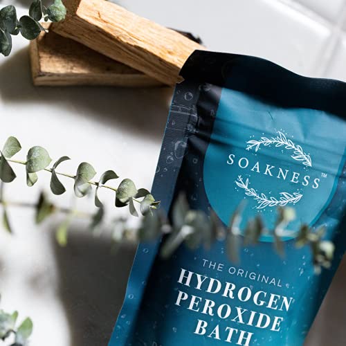 Hydrogen Peroxide Bath Epsom Salt - Dead Sea Salts Clay Eucalyptus Colloidal ...