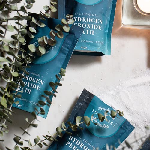 Hydrogen Peroxide Bath Epsom Salt - Dead Sea Salts Clay Eucalyptus Colloidal ...