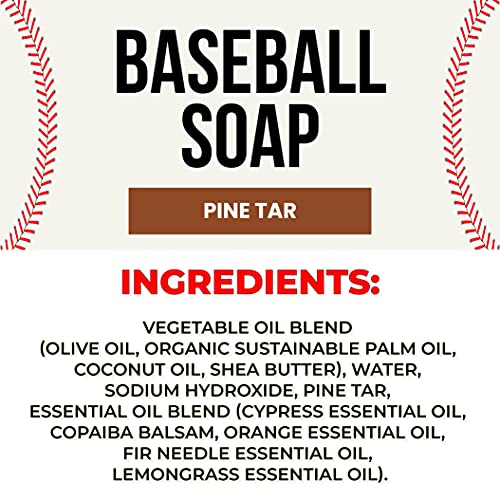 Premium Pine Tar Bar Soap - After Training Hygiene - All Natural Germ Protect...