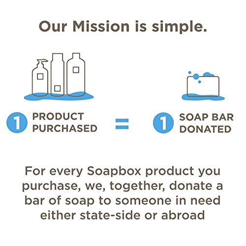 Soapbox Liquid Hand Soap, Coconut Milk & Sandalwood, Gentle & Moisturizing Ha...