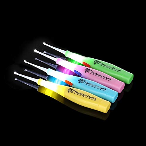 Soapow Tonsil Stone Remover Tool LED Earwax Removal Stainless Steel Remover w...
