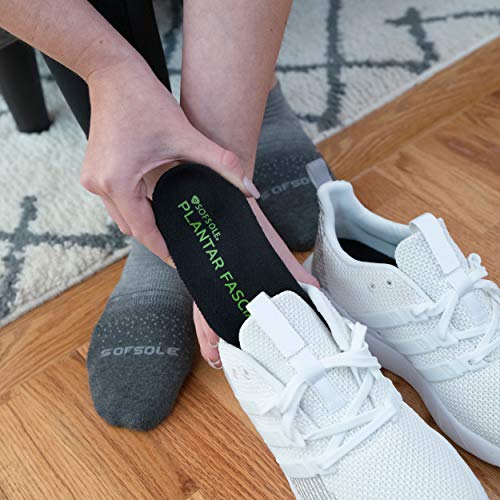 Sof Sole Insoles Women's Plantar Fascia Support Full-Length Gel Shoe Insert, ...