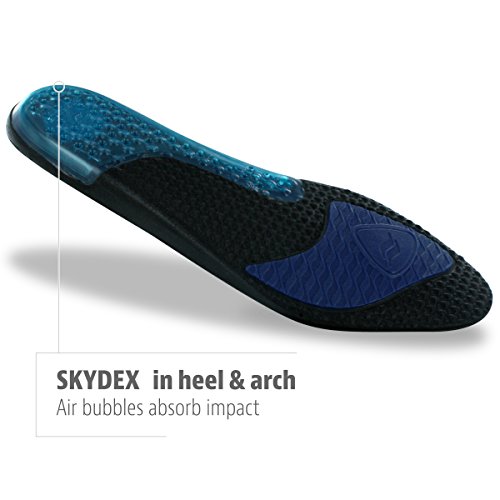 Sof Sole Men's Airr Insole, Black, 7-8.5