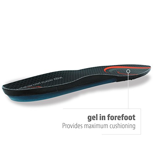 Sof Sole Men's Airr Insole, Black, 7-8.5