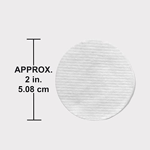 Sofetts Cotton Premium Organic Rounds (80 Counts), Hypoallergenic, Biodegrada...